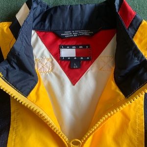 Tommy Hilfiger Women’s racing style windbreaker